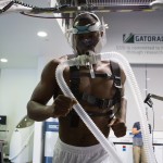 Miami Heat star Dwyane Wade came to IMG Academies to go through a sweat test at the new Gatorade Sports Science Institute