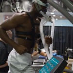 Miami Heat star Dwyane Wade came to IMG Academies to go through a sweat test at the new Gatorade Sports Science Institute