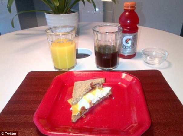 Dwyane Wade Breakfast