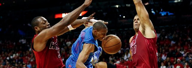 Heat beats Thunder in Finals rematch